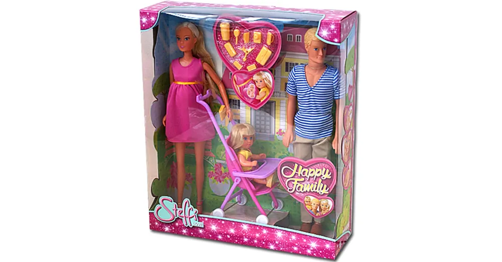 Ne maradj le Steffi Love Boldog család babaszett – Simba Toys