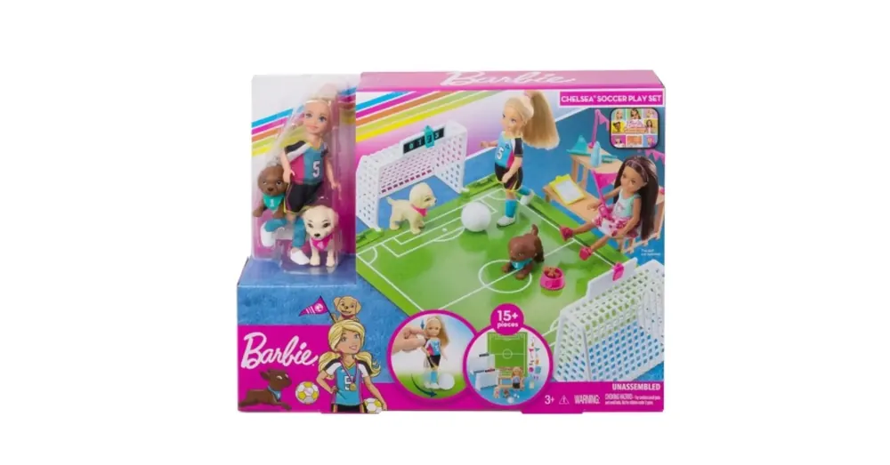 Vedd meg online Barbie Dreamhouse Adventures Chelsea foci játékszett – Mattel