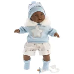 Llorens Sirham 38 cm-es síró baba csillagos ruhában Csak ma