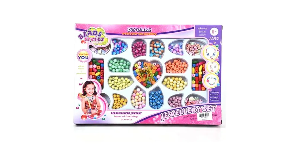 Beads Series ékszerkészítő szett színes gyöngyökkel Korlátozott ajánlat