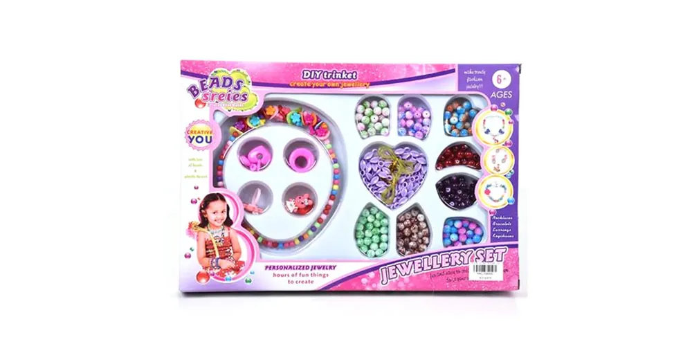 Beads Series ékszerkészítő szett gyöngyökkel és kiegészítőkkel Olcsó
