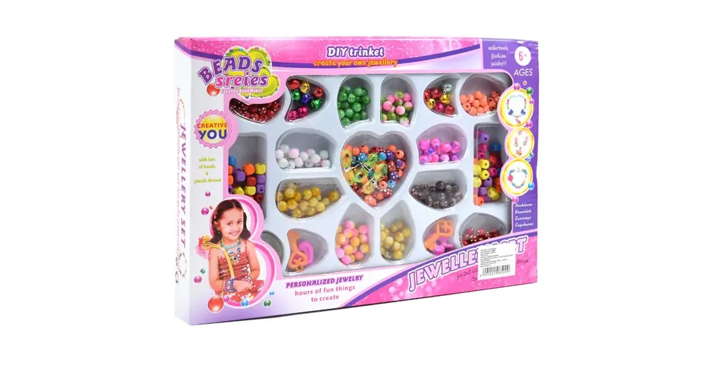 Beads Series ékszerkészítő szett gyöngyökkel, medállal és kiegészítőkkel Biztonságos fizetés