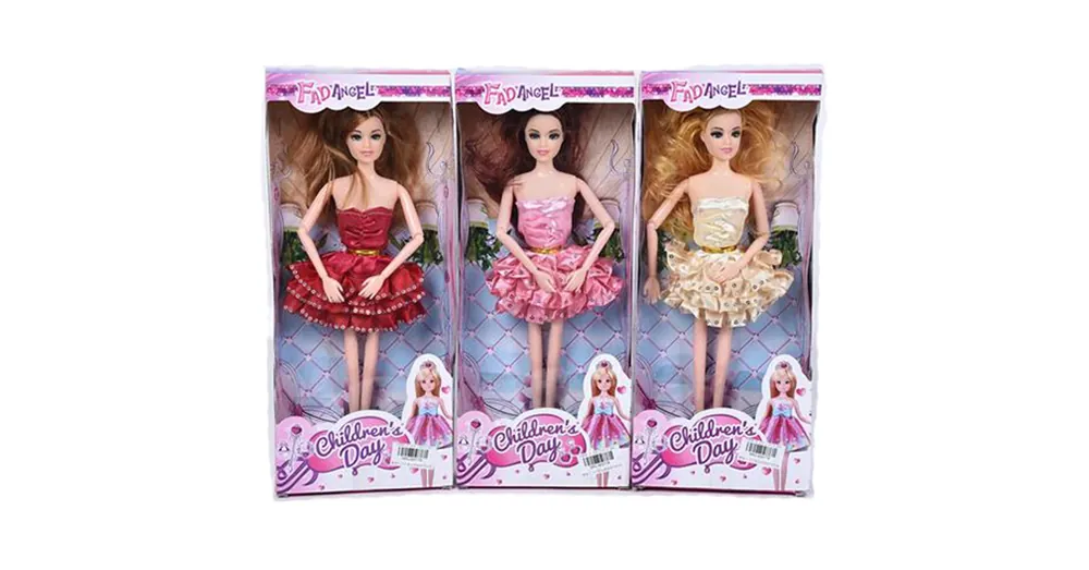 Vedd meg most Children‘s Day 29 cm-es divatbaba tüllszoknyás ruhában többféle változatban 1 db