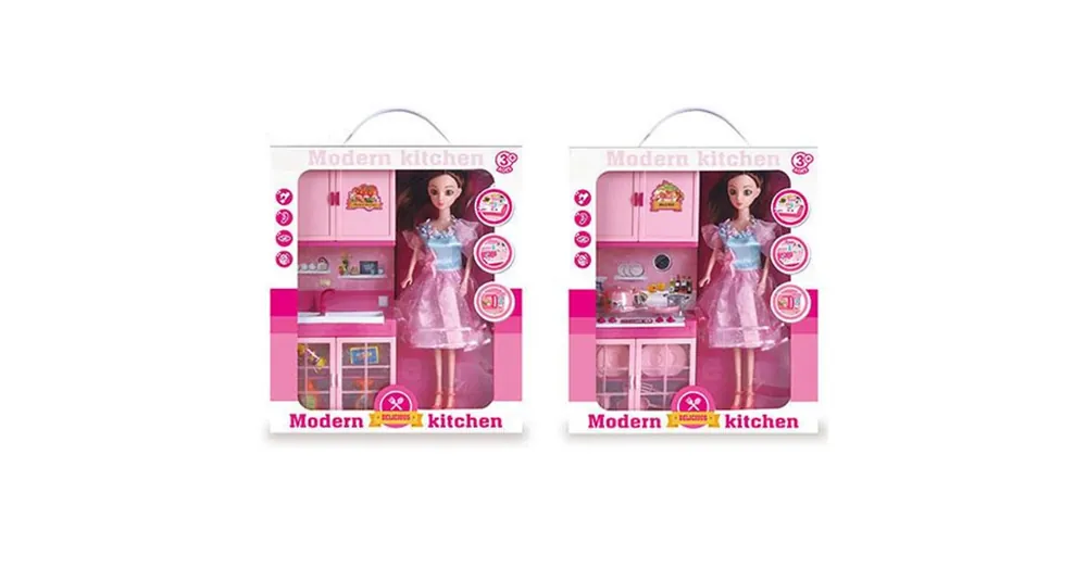 Pink konyha babával, fénnyel és hanggal kétféle változatban Árengedmény