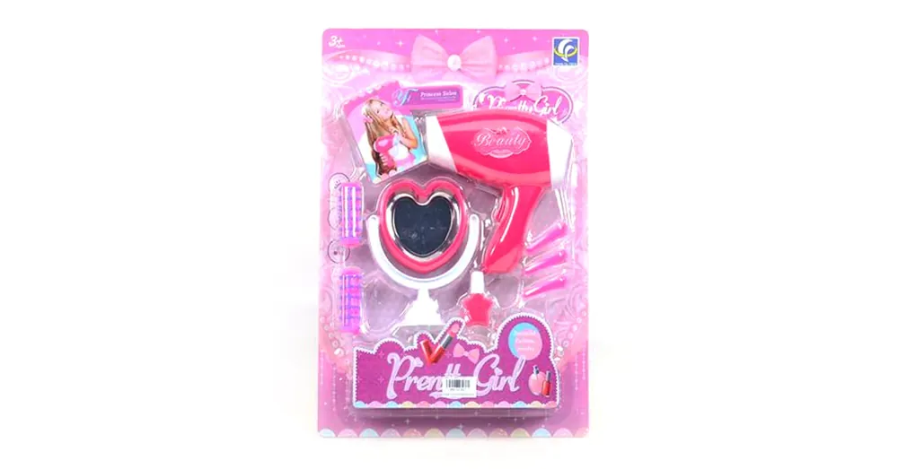 Pretty Girl pink szépség szett elektromos hajszárítóval Azonnal elérhető