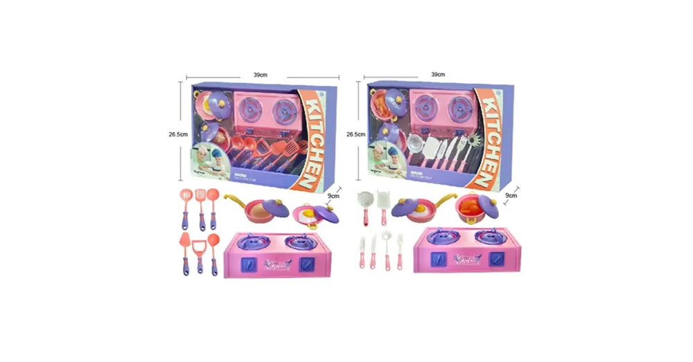 Kihagyhatatlan ajánlat I‘m a little Chef mini konyhai játékszett kétféle változatban 13 db-os