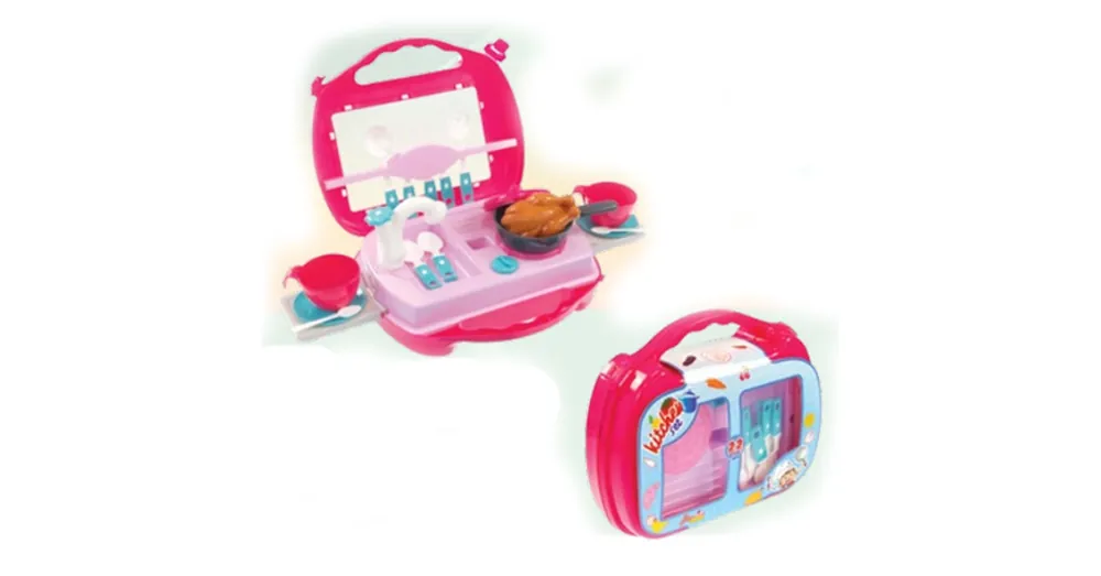 Mochtoys Hordozható minikonyha 22 db-os készlet Különleges ajánlat