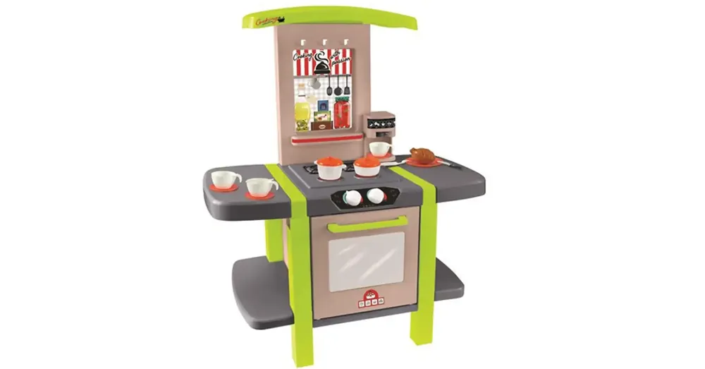 Szuper ajánlat Mochtoys Cooking studio játékkonyha 26 db-os szett 80×42×101 cm