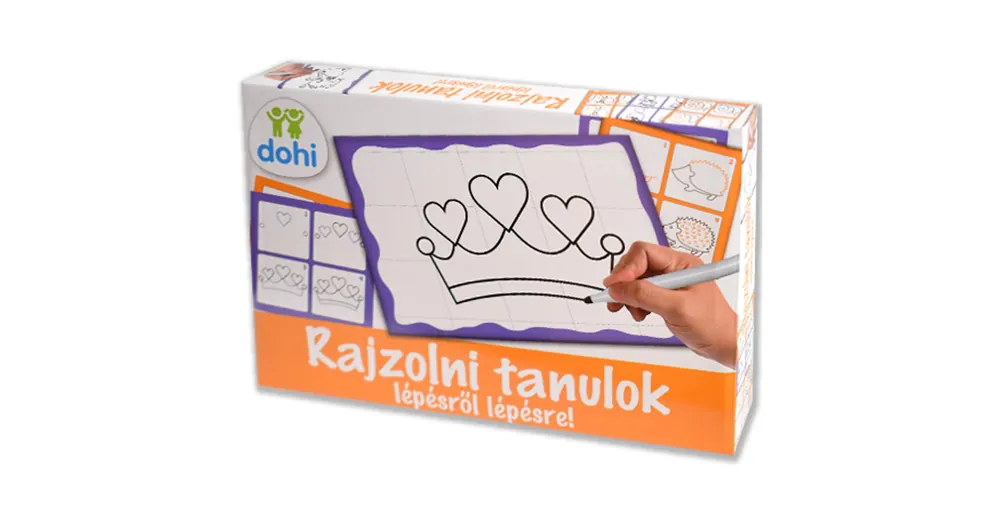 Korlátozott ajánlat Rajzolni tanulok lépésről lépésre lányos csomag