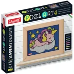 Azonnali szállítás Quercetti Pixel Art 4 Kawaii Unikornis pötyi