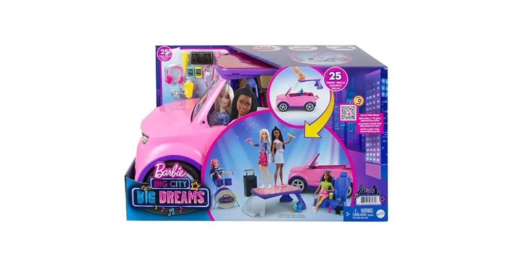 Barbie Big City, Big Dreams Guruló színpad játékszett – Mattel Olcsóbb