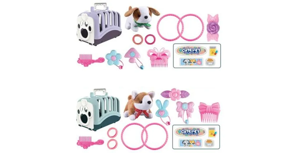 Cute Pet kutyás kisállathordozó játékszett kétféle változatban Árcsökkenés