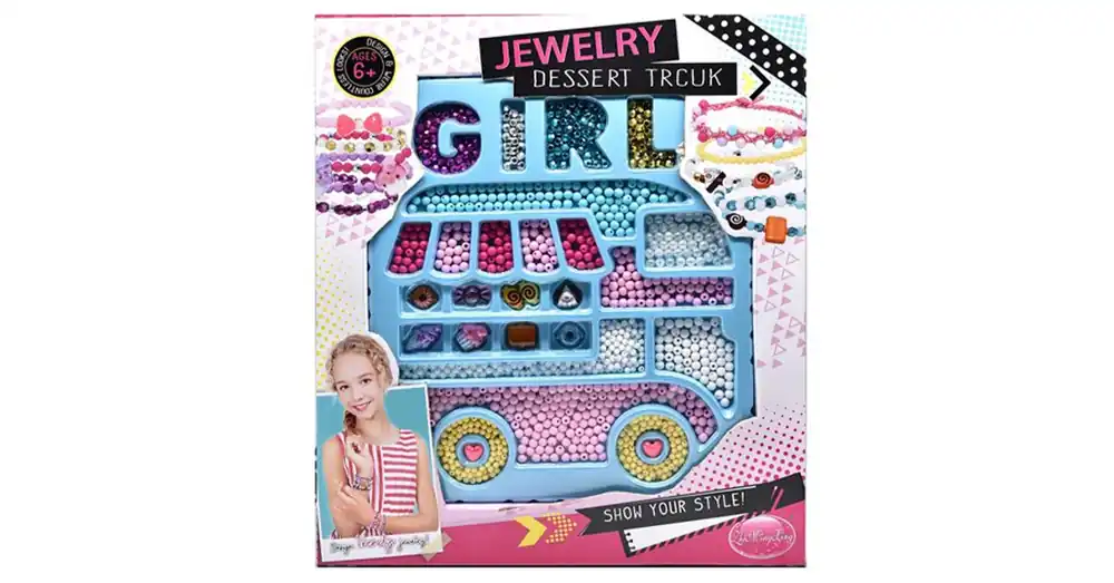 Népszerű Jewelry Desert Truck ékszerkészítő szett kiegészítőkkel