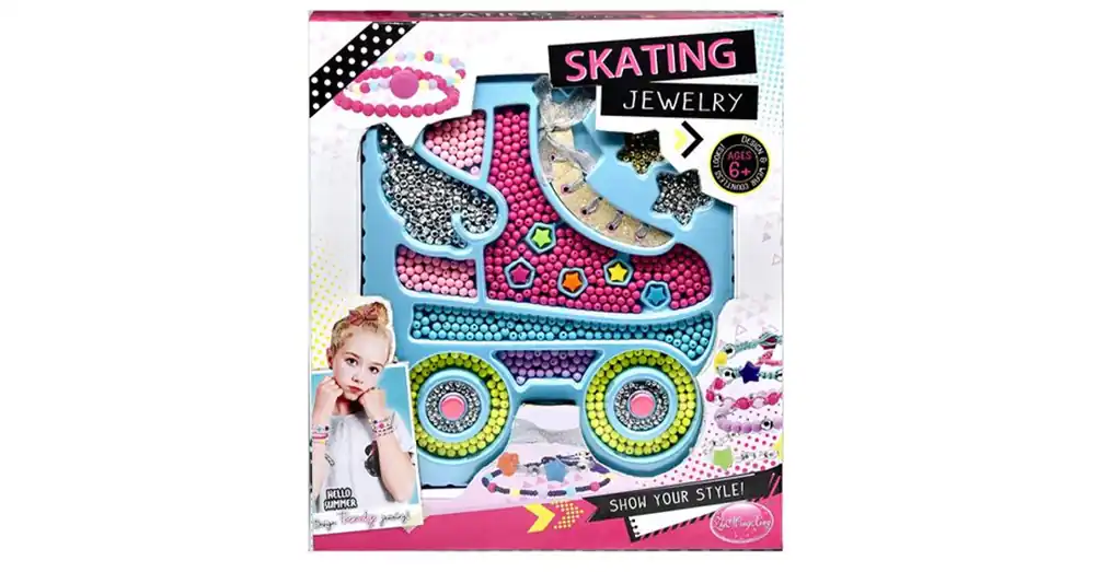 Jewerly Skating Ékszerkészítő szett színes gyöngyökkel Kiárusítás
