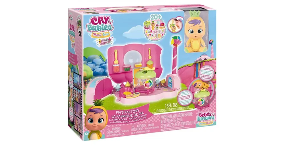 Cry Babies Magic Tears Tutti Frutti könnyes baba játékszett Végkiárusítás