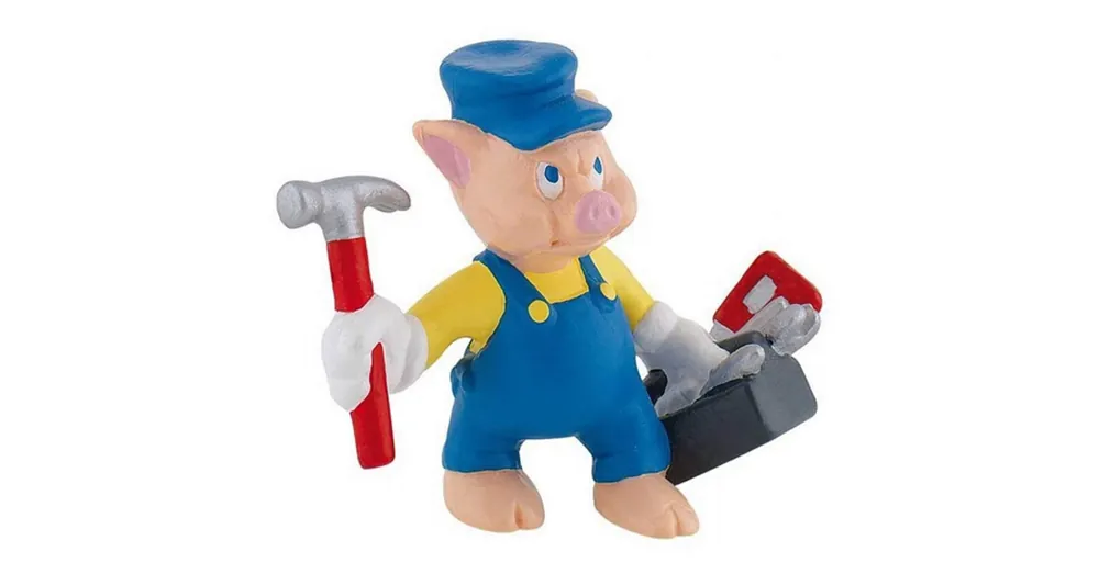 A három kismalac Építész malacka játékfigura – Bullyland Kedvezményes ár