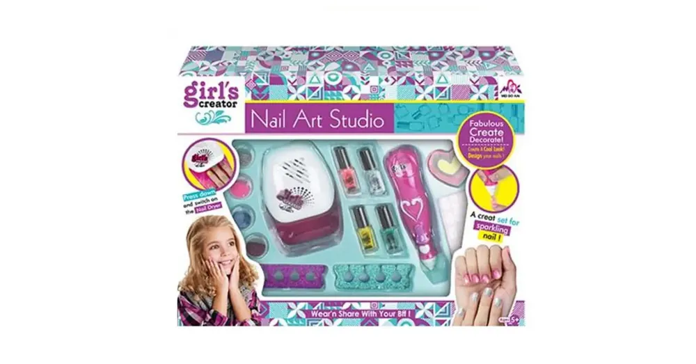Girl‘s Creator köröm stúdió szett kiegészítőkkel Biztonságos fizetés