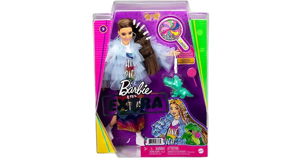 Barbie Extravagáns baba szivárványos ruhában – Mattel Szuper ajánlat