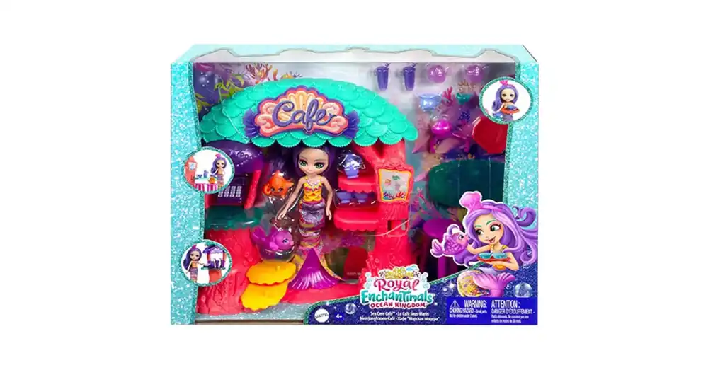 Vedd meg online Enchantimals Vízalatti kávézó játékszett – Mattel
