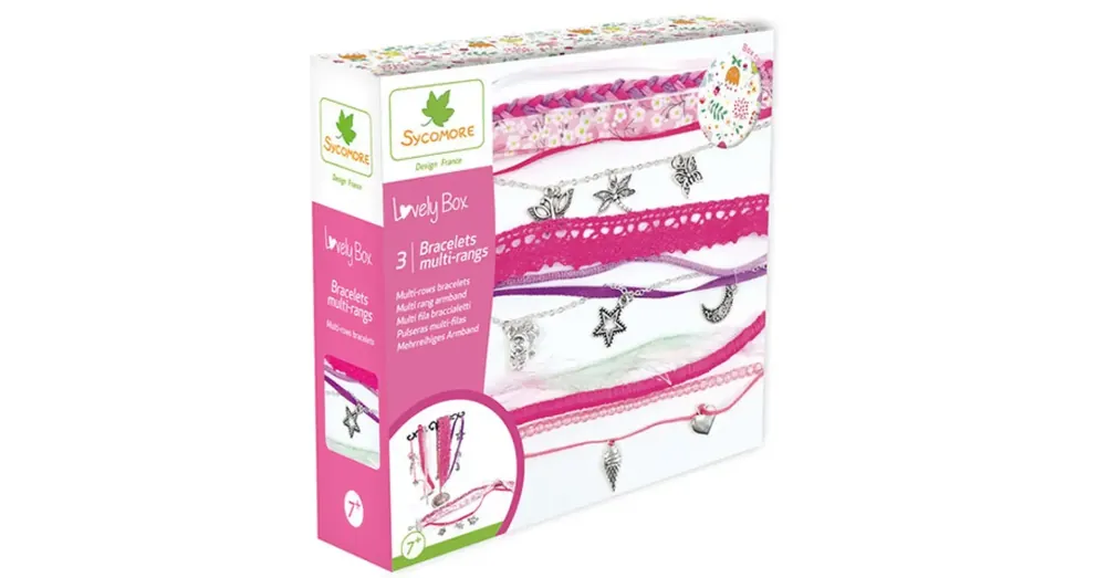 Legjobb ár Lovely Box karkötőkészítő szett 3 db karkötőhöz