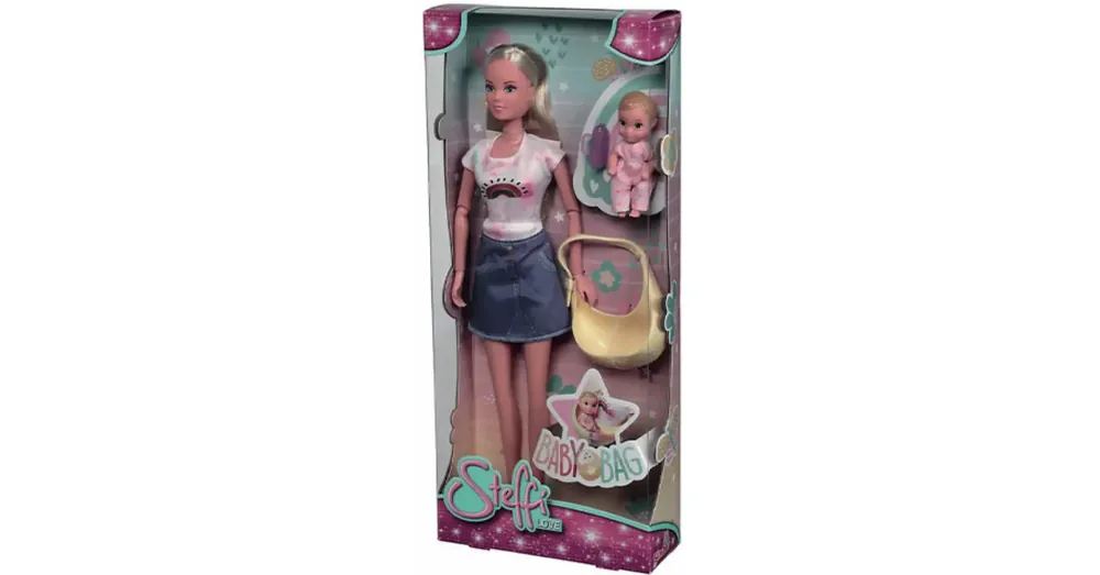 Biztonságos fizetés Stefii Love Stefi baba babahordozóval játékszett – Simba Toys