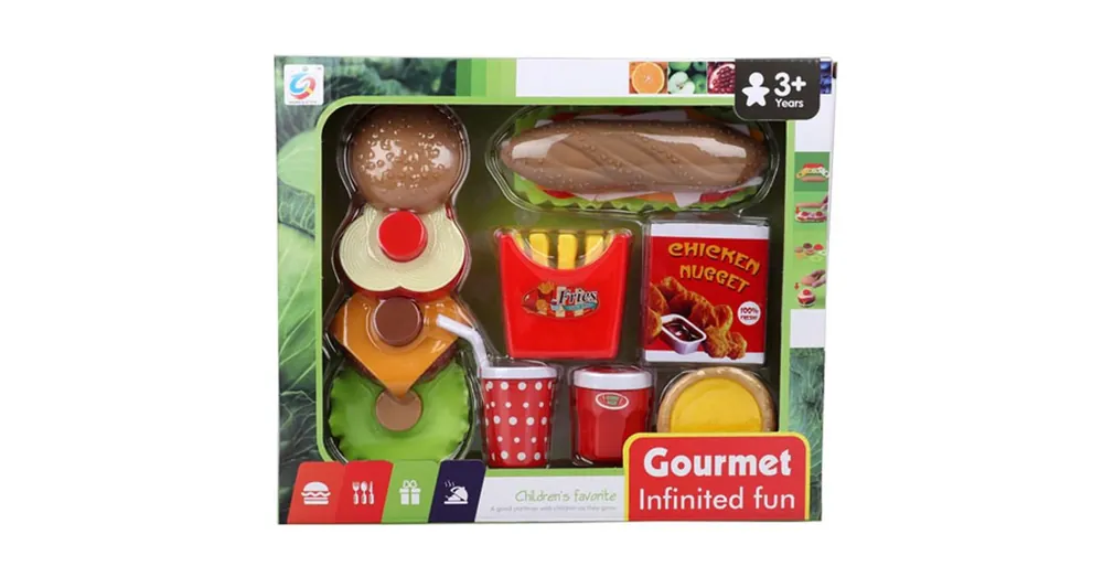 Árengedmény Gourmet hamburgeres élelmiszer készlet