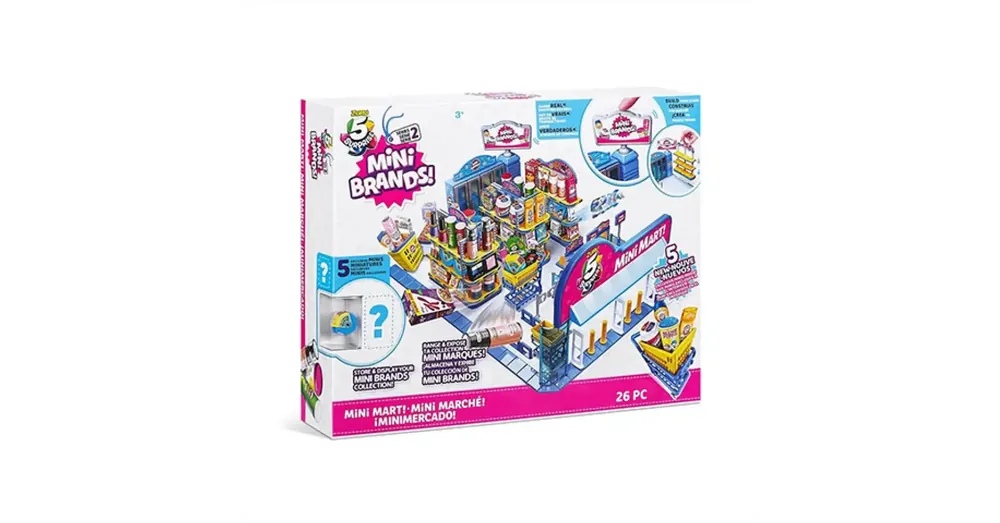 Kedvezmény Mini Brands Mini Mart Szupermarket játékszett