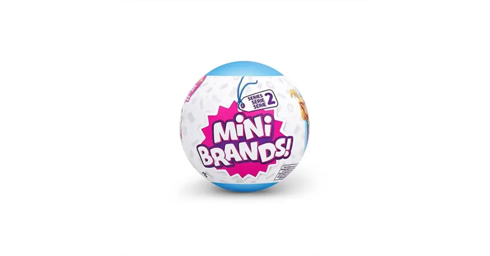 Ne maradj le Mini Brands Mini világmárkák 5 db-os meglepetés csomag