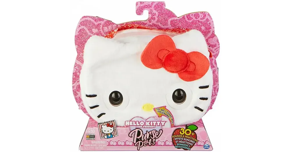 Csak ma Purse Pets Hello Kitty interaktív táska – Spin Master