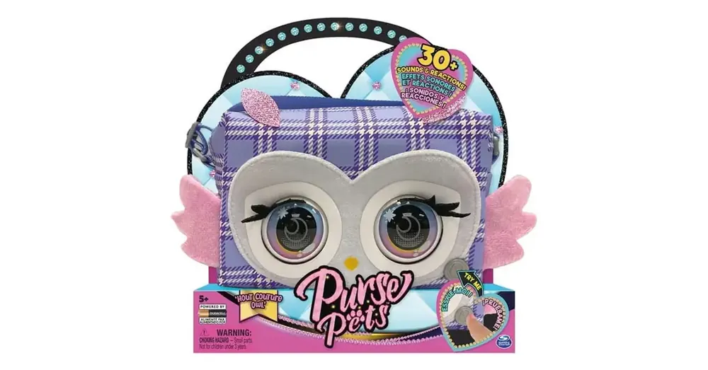 Purse Pets Hot Couture Owl interaktív táska – Spin Master Árengedmény