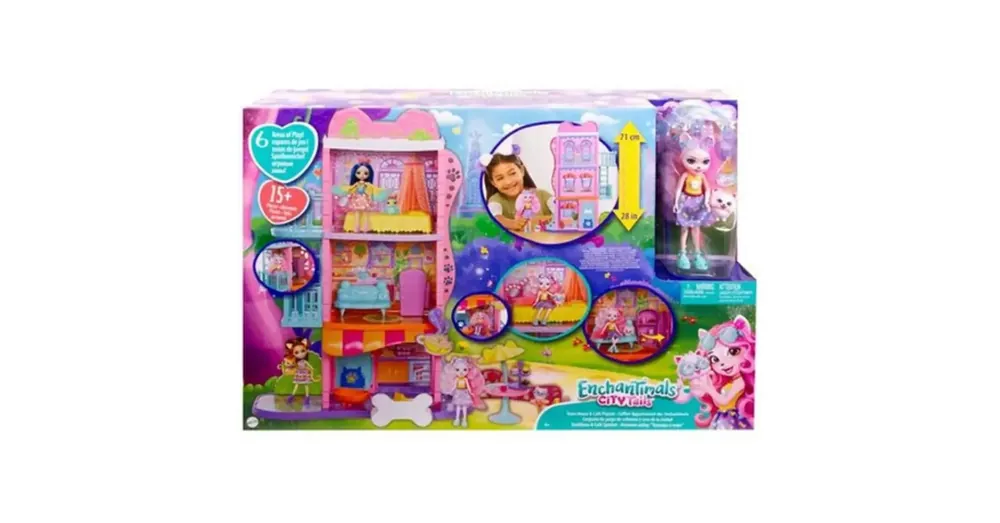 Ne maradj le Enchantimals Városi toronyház játékszett – Mattel