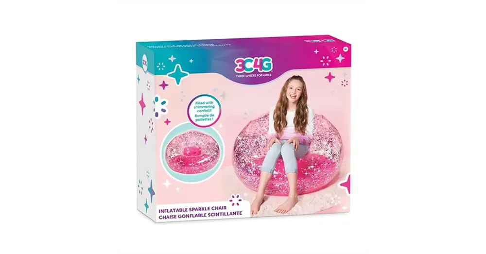 Make It Real 3C4G csillámló felfújható fotel Végkiárusítás