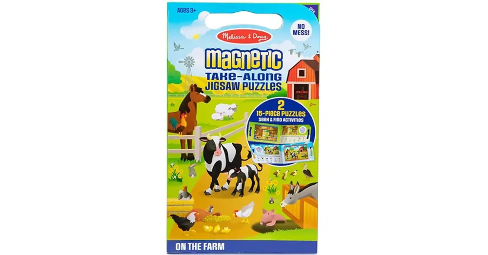 Melissa Doug Mágneses farm puzzle Expressz kézbesítés