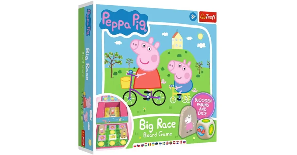 Peppa malac A nagy verseny társasjáték – Trefl Prémium