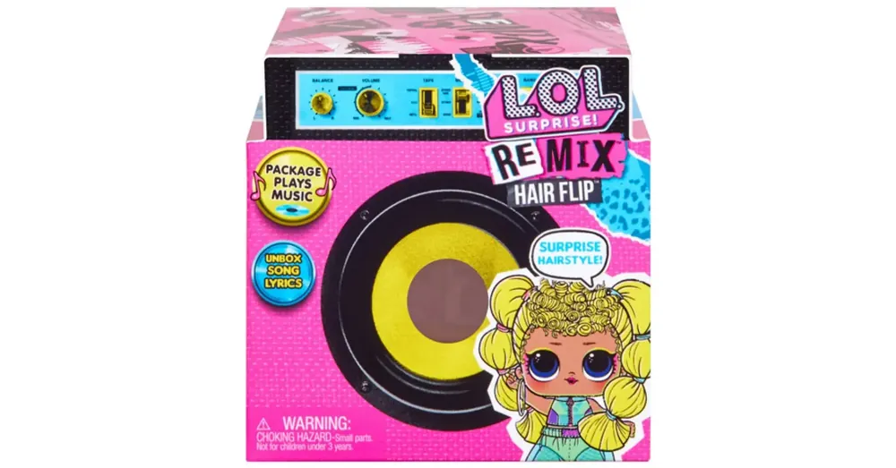 L.O.L. Surprise Remix Hairflip meglepetés csomag babával Szuper ajánlat