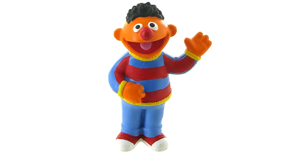 Szezám Utca Ernie figura Árcsökkenés