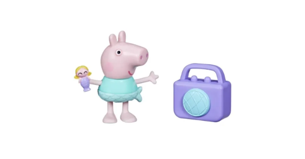 Prémium Peppa malac Peppa malac sellő ruhában rádióval figura szett – Hasbro