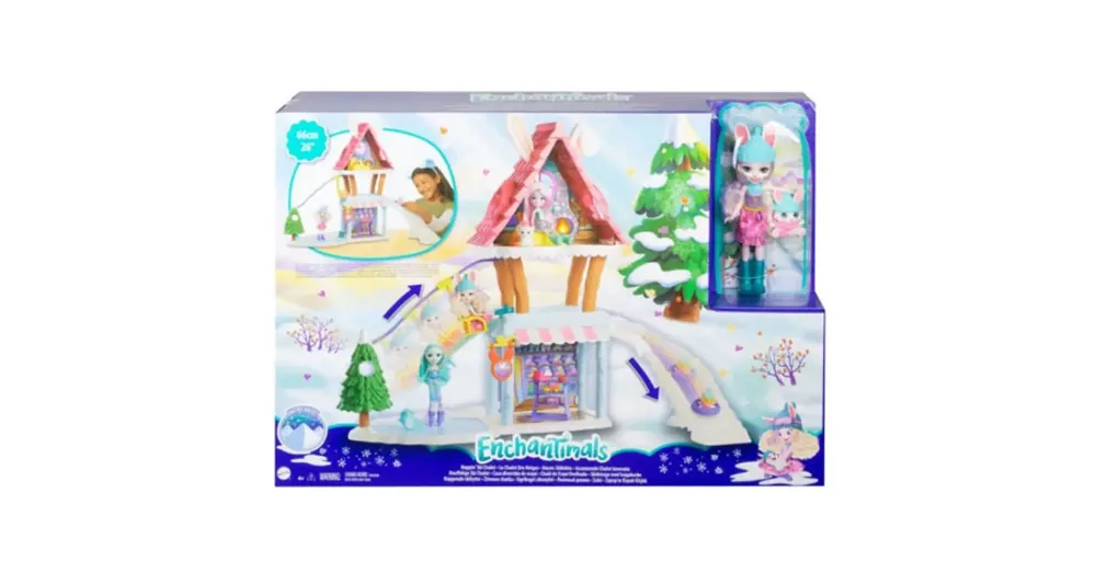 Különleges ajánlat Enchantimals Bree Bunny és Twist síkunyhó játékszett – Mattel