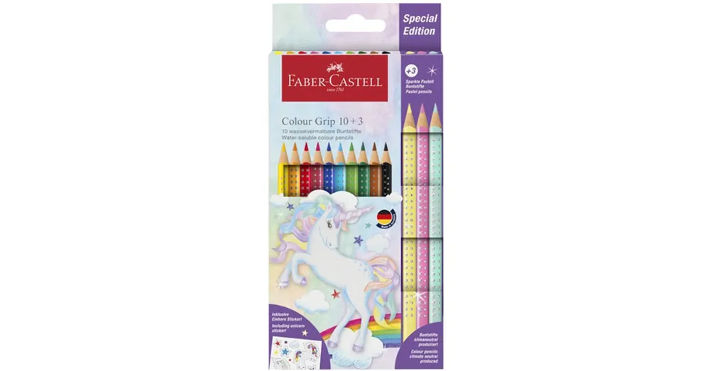 Faber-Castell Grip Unikornis színes ceruza szett 10+3 db pasztell színnel Vedd meg online