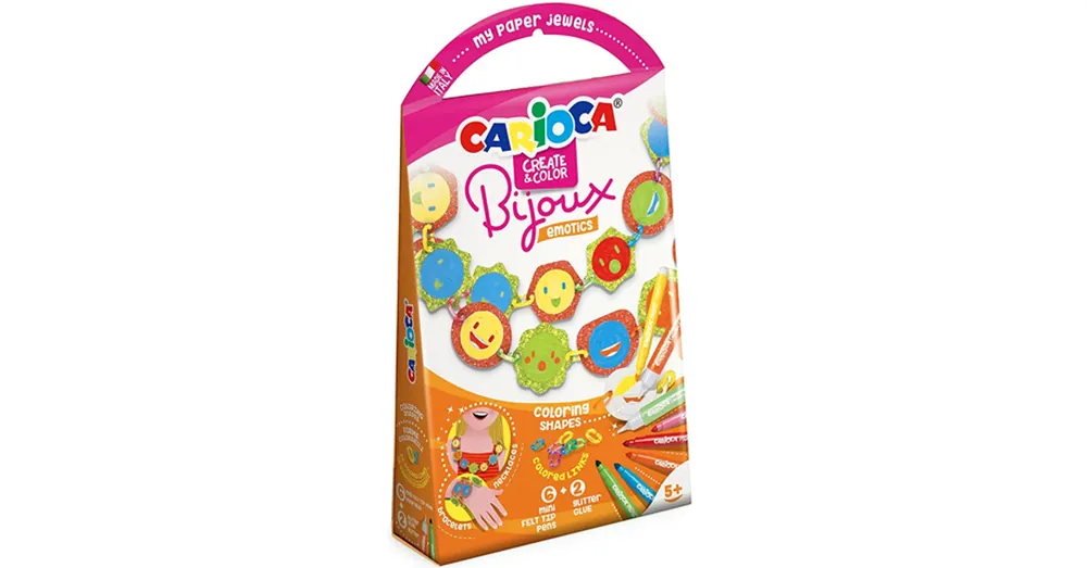 Kihagyhatatlan ajánlat Bijoux Emotics ékszerkészítő kreatív játékszett – Carioca