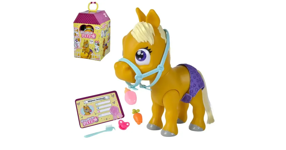 Pamper Petz Pisilős póni kiegészítőkkel – Simba Toys Kedvezmény