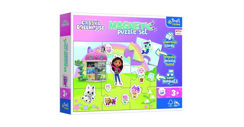Gabi babaháza mágneses 9 db-os puzzle szett kiegészítőkkel – Trefl Vedd meg online