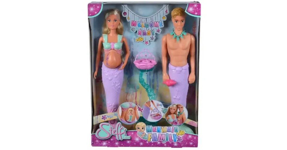 Steffi Love Sellő család játékszett – Simba Toys Biztonságos fizetés