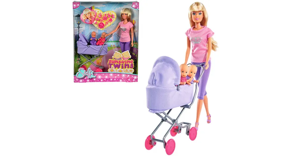 Steffi Love Sunshine iker babakocsis baba 2 változatban – Simba Toys Korlátozott ajánlat