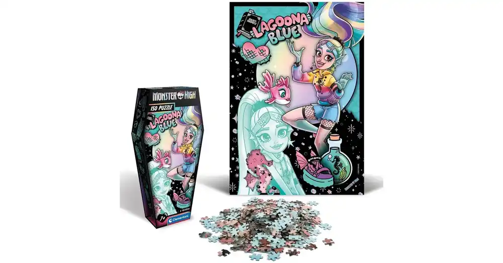 Monster High Lagoona Blue 150 db-os puzzle – Clementoni Szuper akció