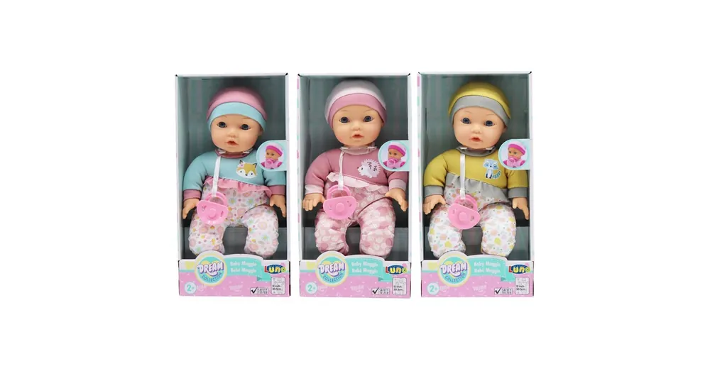 Dream Collection Maggie baba háromféle változatban cumival 30 cm Gyors kiszállítás