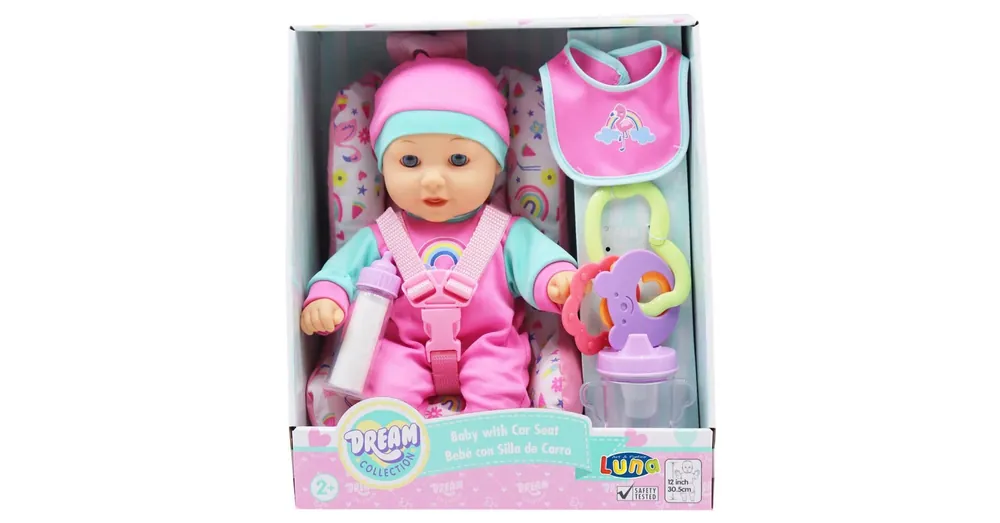 Dream Collection Csecsemő baba autós üléssel és kiegészítőkkel Akciós ár