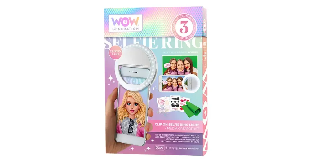 WOW Generation Szelfie körlámpa szett kiegészítőkkel Azonnali szállítás