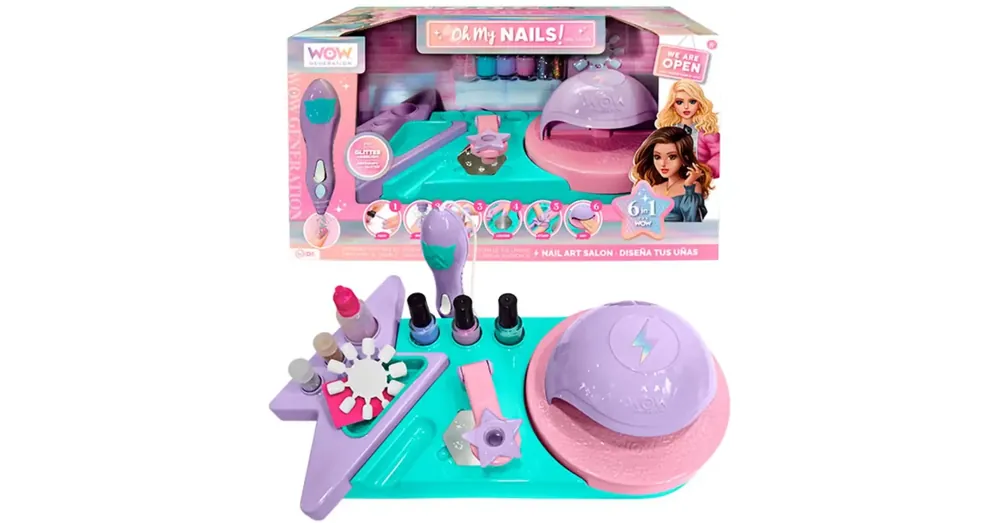 Csak ma WOW Generation Oh My Nails! – Körömstúdió játékszett