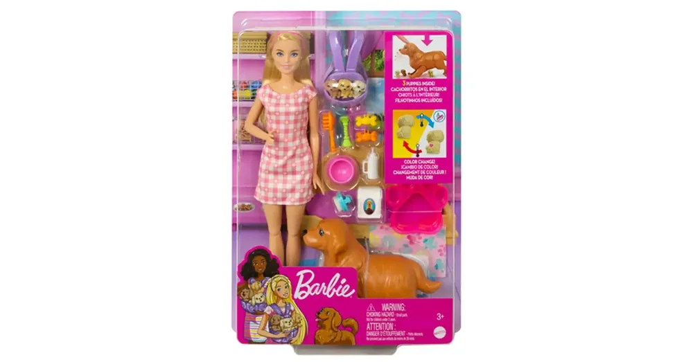 Barbie újszülött kiskutyusok játékszett – Mattel Akciós ár